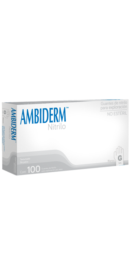 Guantes de nitrilo para exploración | Ambiderm | EWAFRA